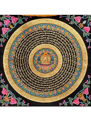 The Buddha Mandala with Syllable Mantra
