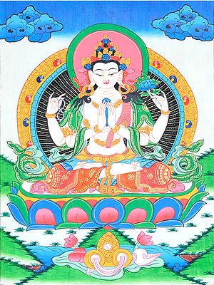 Chenrezig (Shadakshari Avalokiteshvara)