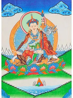 Tibetan Buddhist Deity Rinpoche (Guru Padmasambhava)