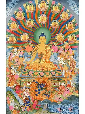 Shakyamuni with the Buddhas of Confession