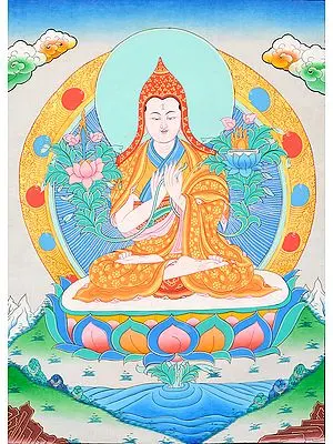 Pundit Tsong Khapa -  The Great Tibetan Buddhist Monk, Scholar and Reformer of Tibetan Buddhism