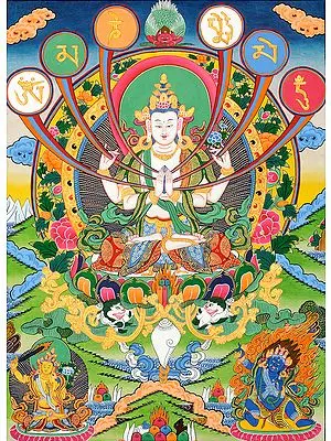 The Patron Deity of Om Mani Padme Hum
