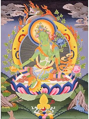 Goddess Green Tara (Sgro Ljam)