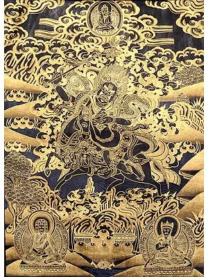 Tibetan Buddhist Palden Lhamo -  The Protectress of the Dalai Lama (And The Chinese (13th to 20th Century AD))