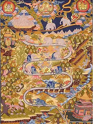 The Nine Progressive Stages of Mental Development (According to Shamatha Meditation Practice)