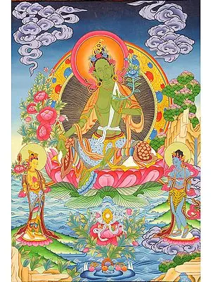 Saviour Goddess Green Tara