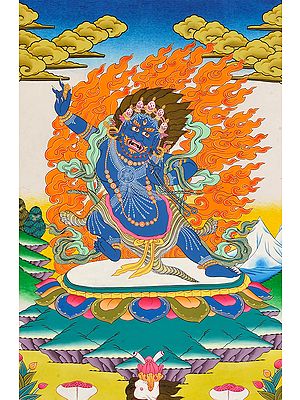 Vajrapani-Tibetan Buddhist Deity