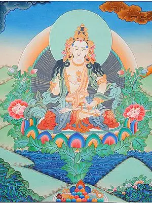 Buddha Vajrasattva Thangka Painting