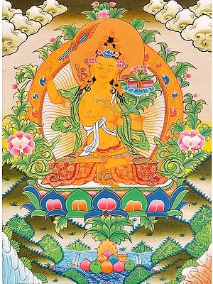 Tiebtan Buddhist God Manjushri