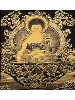 Lord Buddha in Bhumisparsha Mudra