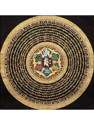 Mandala of Om Mani Padme Hum