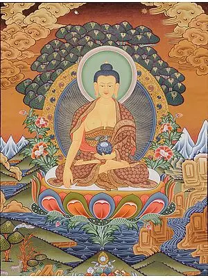 A Fine Portrait of Buddha