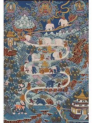 The Nine Progressive Stages of Mental Development (According to Shamatha Meditation Practice)