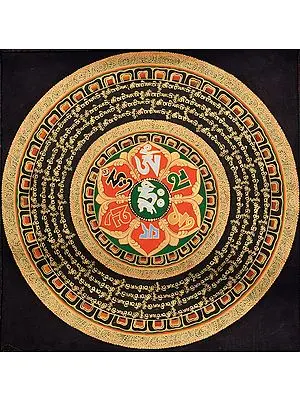 Om Mani Padme Hum Mandala