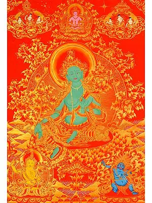 Tibetan Buddhist Goddess Green Tara