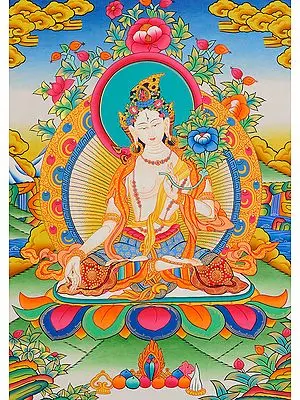 Tibetan Buddhist Goddess White Tara