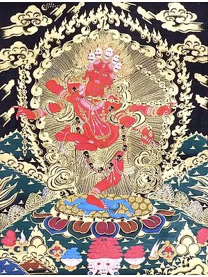Tibetan Buddhist Goddess Kurukulla - The Red Tara