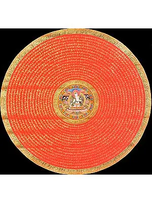 Tibetan Buddhist White Tara Mandala