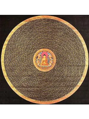 Super Large Mandala of the Buddha (Tibetan Buddhist)