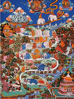 The Nine Progressive Stages of Mental Development (According to Shamatha Meditation Practice) -Tibetan Buddhist