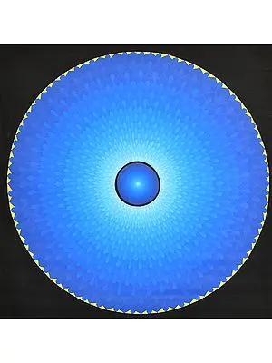 OM (AUM0 Mandala (Large Thangka)