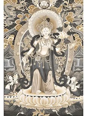 Standing White Tara