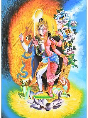 Ardhanarishvara (Shiva Shakti): The Primeval Parents