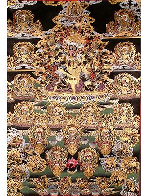 Vajrakilaya with His Mandala