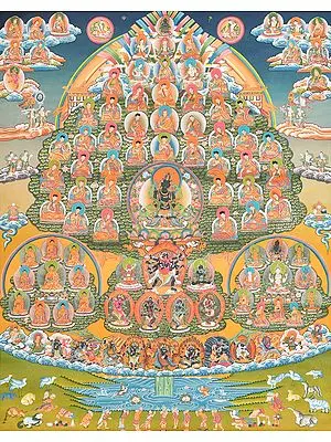 Superfine Vajradhara Refuge Tree - Large Size
