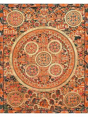 Tibetan Buddhist Buddha Mandala