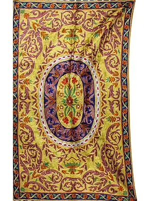 Embroidered Vegetative Mat
