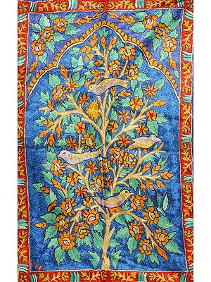Tree of Life Embroidered Asana