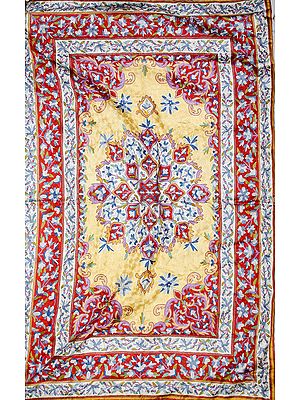 Floral Embroidered Asana