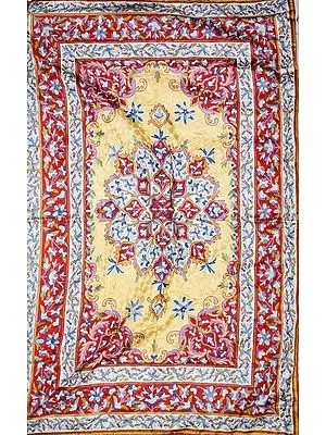 Floral Embroidered Asana