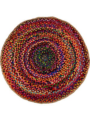 Multicolored Circular Mat