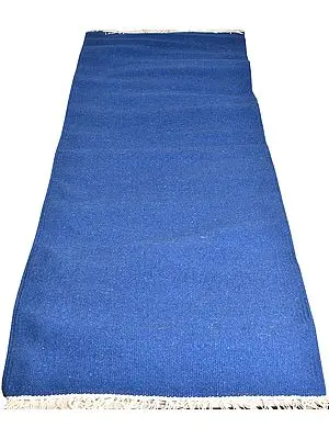 Plain Runner from Mirzapur with All-Over Weave