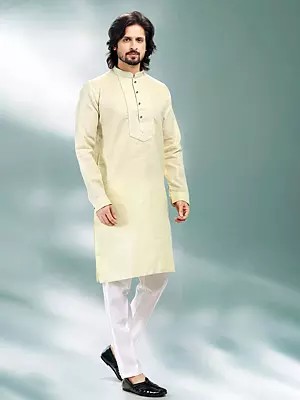 Cotton and Art Silk Kurta Pajama for Men | Classic Traditional Outfit