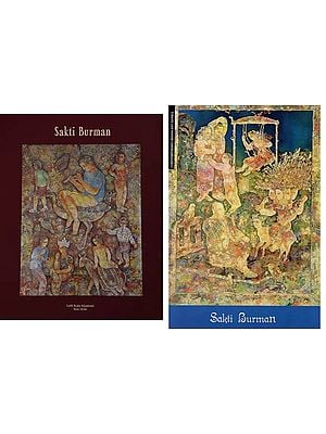 The Art of Sakti Burman (Set of 2 Books)