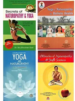 Naturopathy and Yoga (Set of 4 Books)