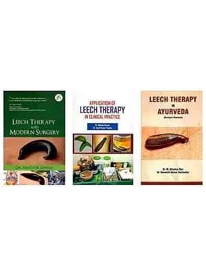 Set of 3 Books on Leech Therapy