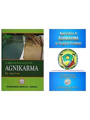 Set of 2 Books on Agnikarma Therapy