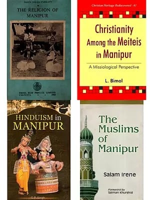 Set of 4 Books on Religion in Manipur