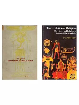 The Art and Religion of India and Egypt (Set of 2 Books)