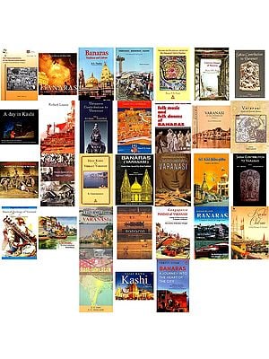 Books on Shiva's City Varanasi: Kashi (Set of 32 Titles)