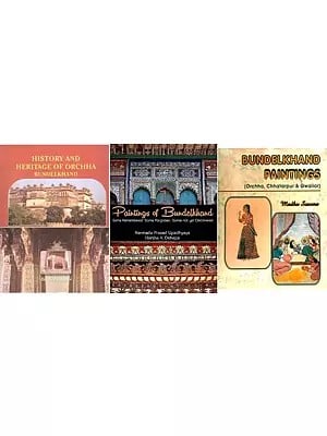 Set of 3 Books on Art of Bundelkhand