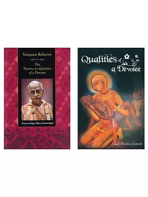 Set of 2 Books on Qualities of a Vaishnava Devotee (Bhakta)