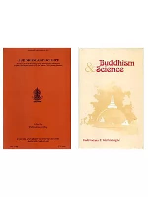 Set of 2 Books on Buddhism and Science