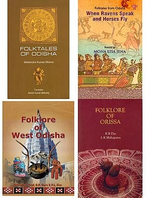 4 Books on Folk Tales of Odisha