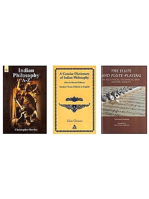 Two Dictionaries of Indian Philosophy (Set of 2 Books)