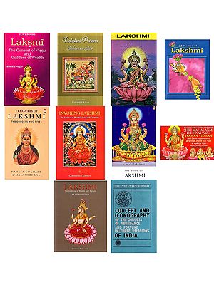 Books on Goddess Lakshmi (Set of 10 Books)